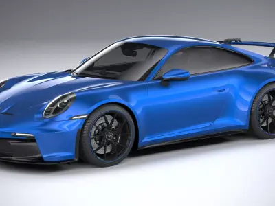 Porsche 911 GT3 2022 3D model