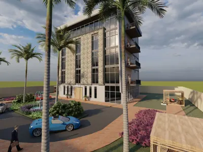 Administrative building  3D model