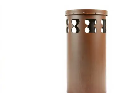 Decorative Chimney Pipe Model Pack Low-poly 3D model