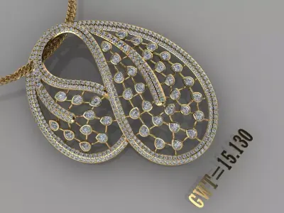 FASION  PENDANT 3D model buy
