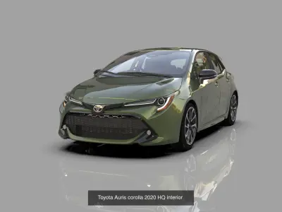 Toyota Corolla 12 gen and GR  3D Model Pack