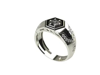 Man Ring  3D print model