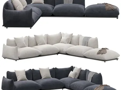 Marenco system sofa by twentytwentyone 3D model