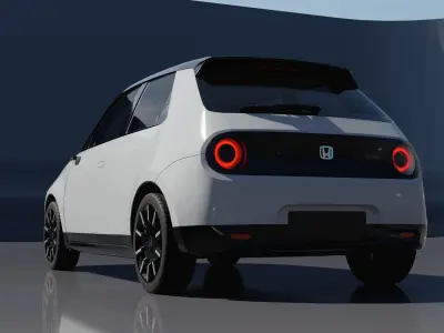 Honda e Prototype EV 2019 3D model
