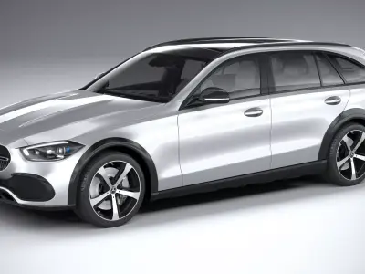 Mercedes-Benz C-Class All Terrain 2022 3D model