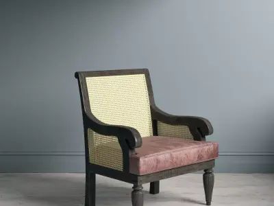 Safari Veranda Chair 3D model