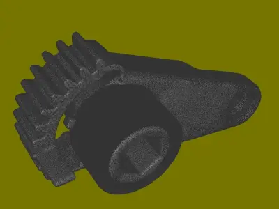 CITROEN C4 PEUGEOT 307 DS Climate Heater Temp Actuator Gear 3D print model