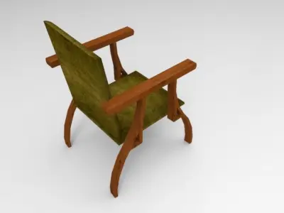 Classic Chair Free low-poly 3D model