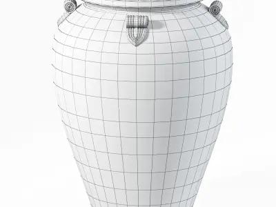 Atelier Saigon Ceramic Vase Vietnam C 2010 3D model