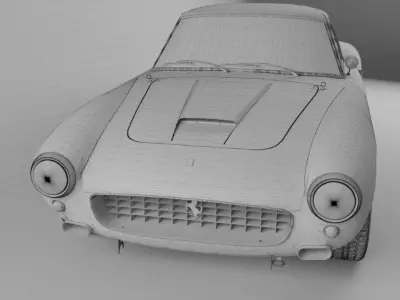 Ferrari 1959 250 GT Berlinetta SWB 3D model