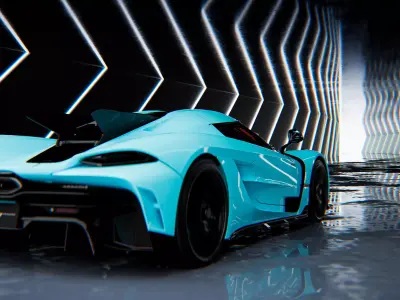 studio interior 3D model Free 3D model Free low-poly 3D model