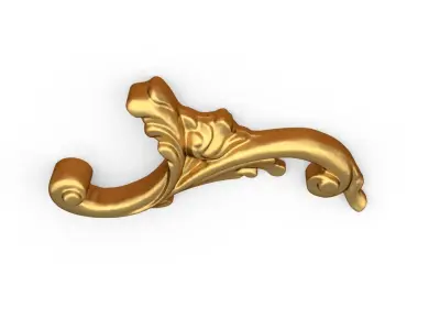 Classic decor ornament 330 3D model