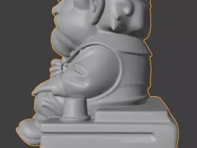 Toyota car brownie 3D print model