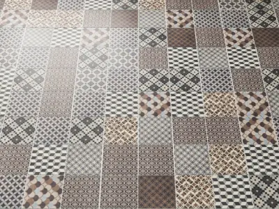 CERAMIC TILES CARNABI STREET CERAMA MARAZZI 3D model