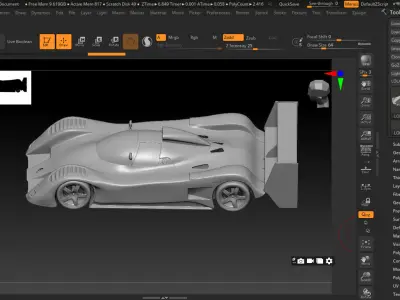 Lola T 70 CAR 3D Model 3D print model