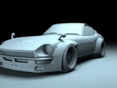 NISSAN 240Z WIDEBODY 3D model