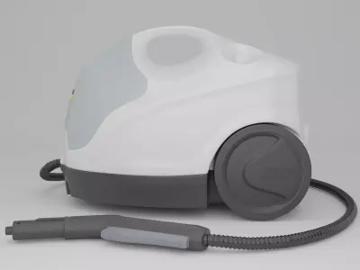Steam cleaner Low-poly 3D model