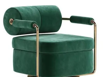 Mezzo Anderson armchair 3D model