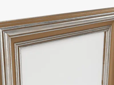 Frame portrait with picture 03 3D model