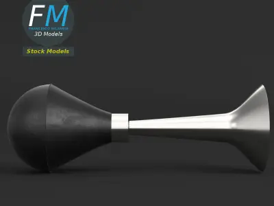 Vehicle horn 3D model