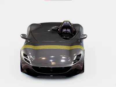Ferrari Monza SP1 2019 3D model