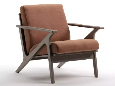 ARMCHAIR Omax Decor Zola Mid 3D model