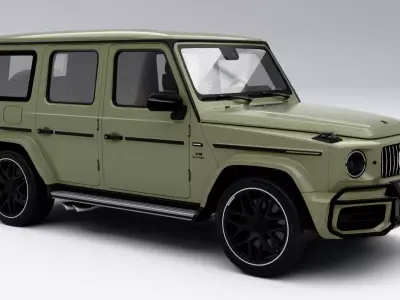 Mercedes-Benz G-Class AMG G 63 2020 Low-poly 3D model