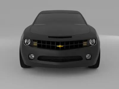 Chevrolete Camaro Low-poly 3D model