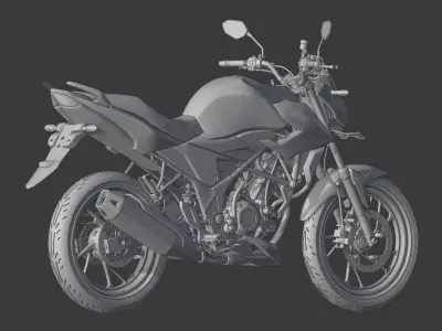 CBR150R 3D Modelling 3D model