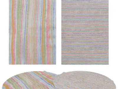 Rugs No 662 Low-poly 3D model