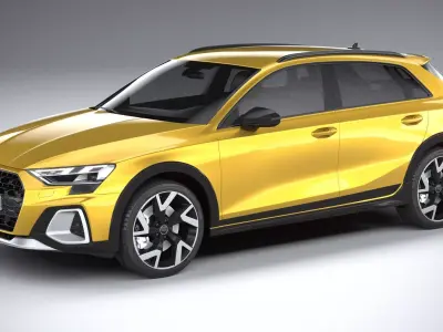 Audi A3 Allstreet 2025 3D model
