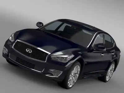 Infiniti Q70 Hybrid Y51 2017 3D model