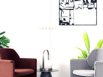 single Modern chair 3D model