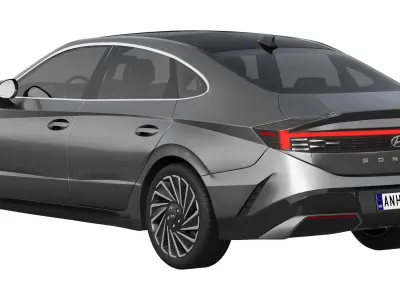 Hyundai Sonata 2024 3D model