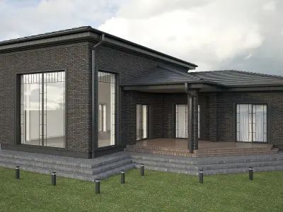 Classic house  3D model