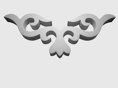 Ornament ornamental design 3D model