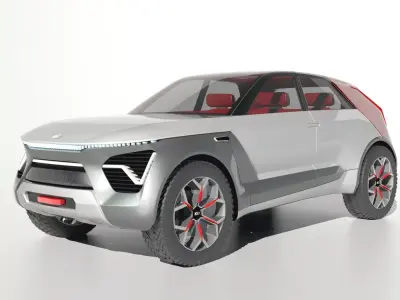 Kia Habaniro Concept SUV 3D model