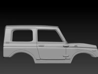Suzuki samurai stl 3D print model