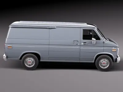 GMC vandura 1983-1991 3D model