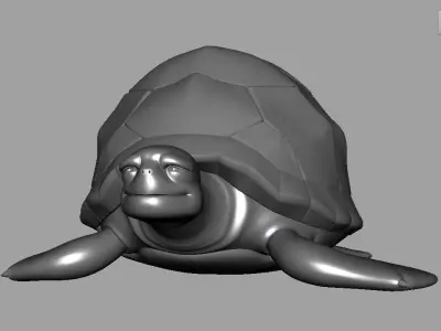 Turtle 3D model