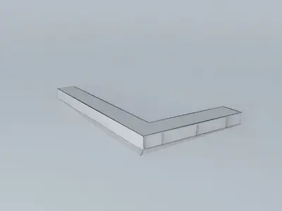 Garages in Meštrović square Free 3D model