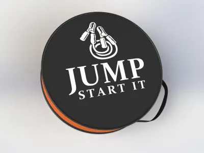 Jumper cables 3D model