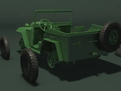 old car for 3D print 3D print model
