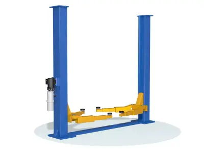 Car Lift garage 3D model