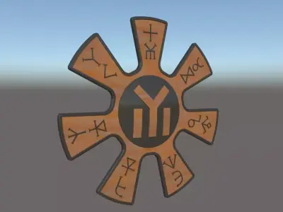 Pliska rosette Free 3D print model