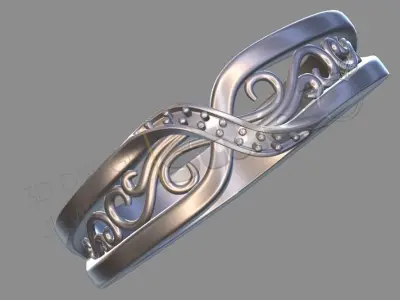 ring 3d model 3D print model buy