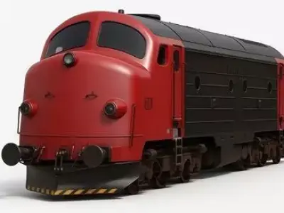 Locomotive - DSB Class MY Printable 3D print model