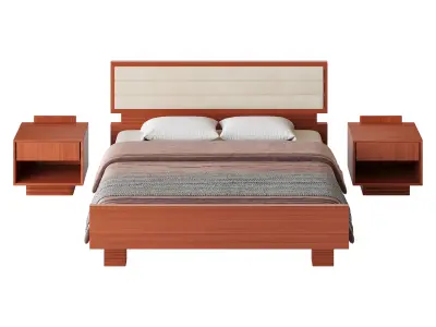 Bed SCACCHI 3D model