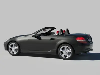 Mercedes-Benz SLK 200 3d Model 3D model