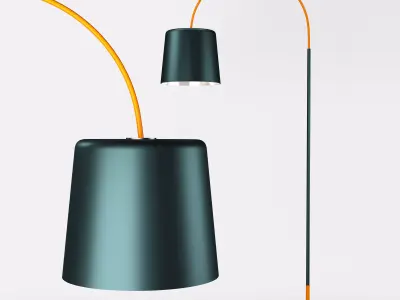 Modern and Minimal Enlighten Floor Lamp Free 3D model